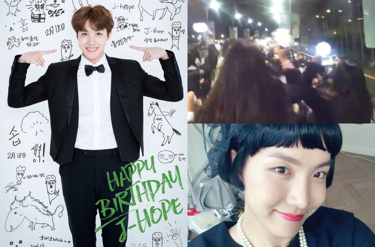 Fans And BTS Members Celebrate J-Hope's Birthday With Lots Of Love