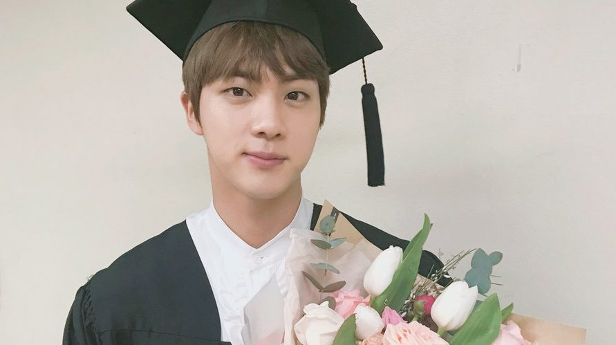 BTS Celebrates Jin's Graduation From University