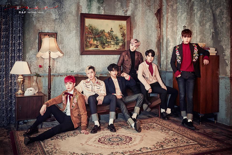 Update: B.A.P Shares Group Teaser Photo For 'Rose'