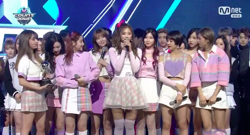 Watch: TWICE Takes 1st Win For 'Knock Knock' On 'M!Countdown,' Performances By NCT Dream, Lovelyz, SF9, And More