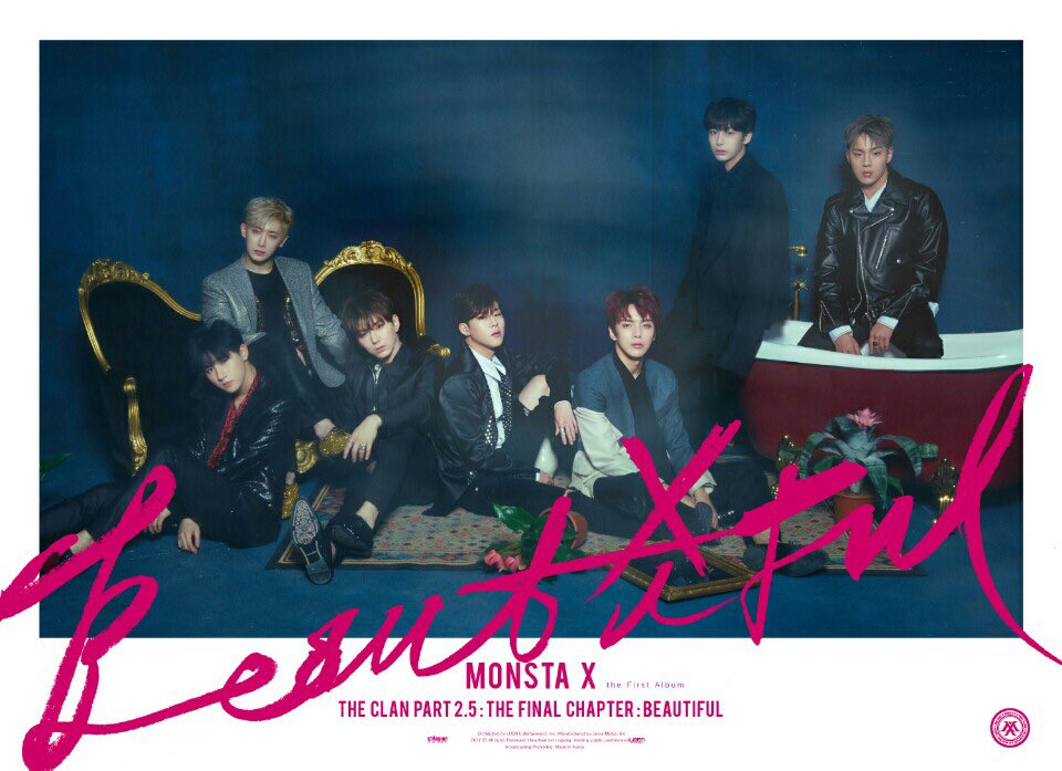 Update: MONSTA X Shares Shownu's Individual Teasers And Group Photo For Comeback With 'Beautiful'