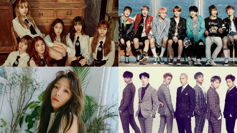 GFRIEND, BTS, Taeyeon, And BTOB Take Spots On Billboard’s World Albums Chart