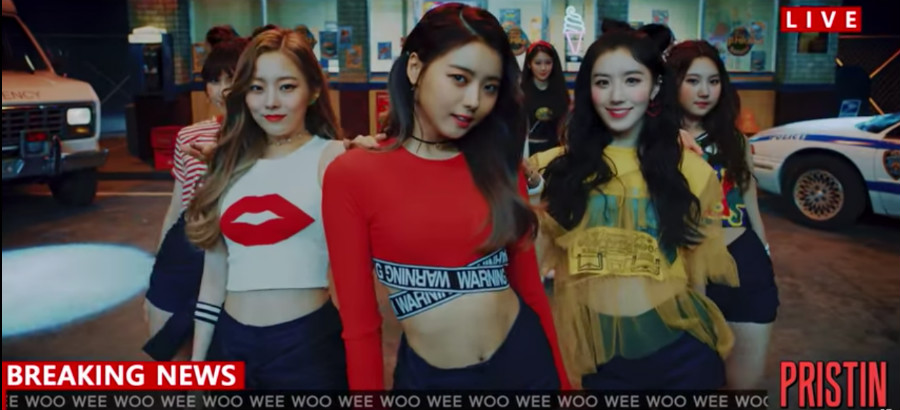 Watch: SEVENTEEN Sister Group PRISTIN Makes Long-Awaited Debut With 'WEE WOO'