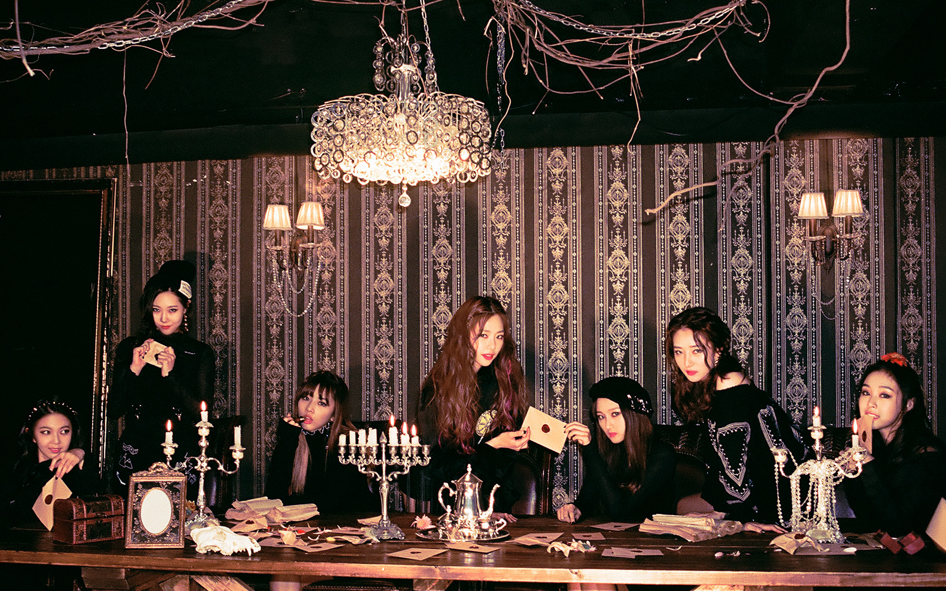 DreamCatcher Shares New Set Of Dark Teaser Images For Comeback