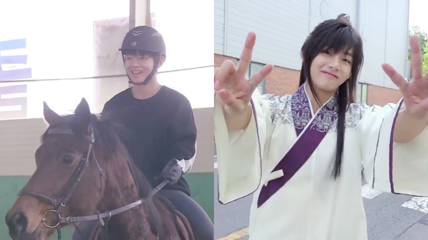 Watch: BTS's V Takes Fans Behind The Scenes Of His 'Hwarang' Journey
