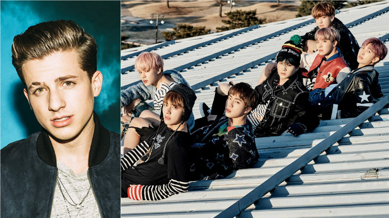 American Singer Charlie Puth And BTS Express Their Love For Each Other