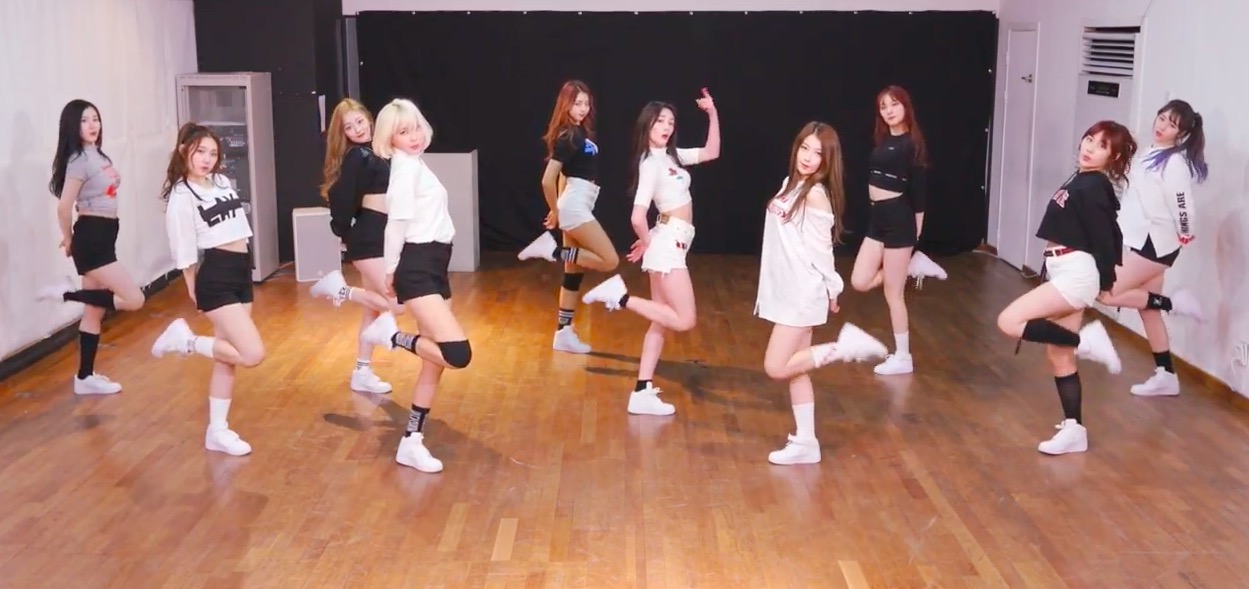 Update: PRISTIN Challenges Fans To Fun Game With Second Dance Practice Version Of 'WEE WOO'