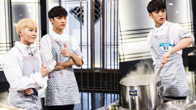 SEVENTEEN's Mingyu Confidently Takes On Epic Cooking Challenge (With Help From Seungkwan)