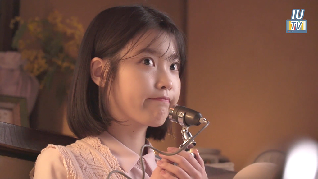 Watch: IU Gets Playful In Both Versions Of The Behind-The-Scenes Video Of “Through The Night” MV
