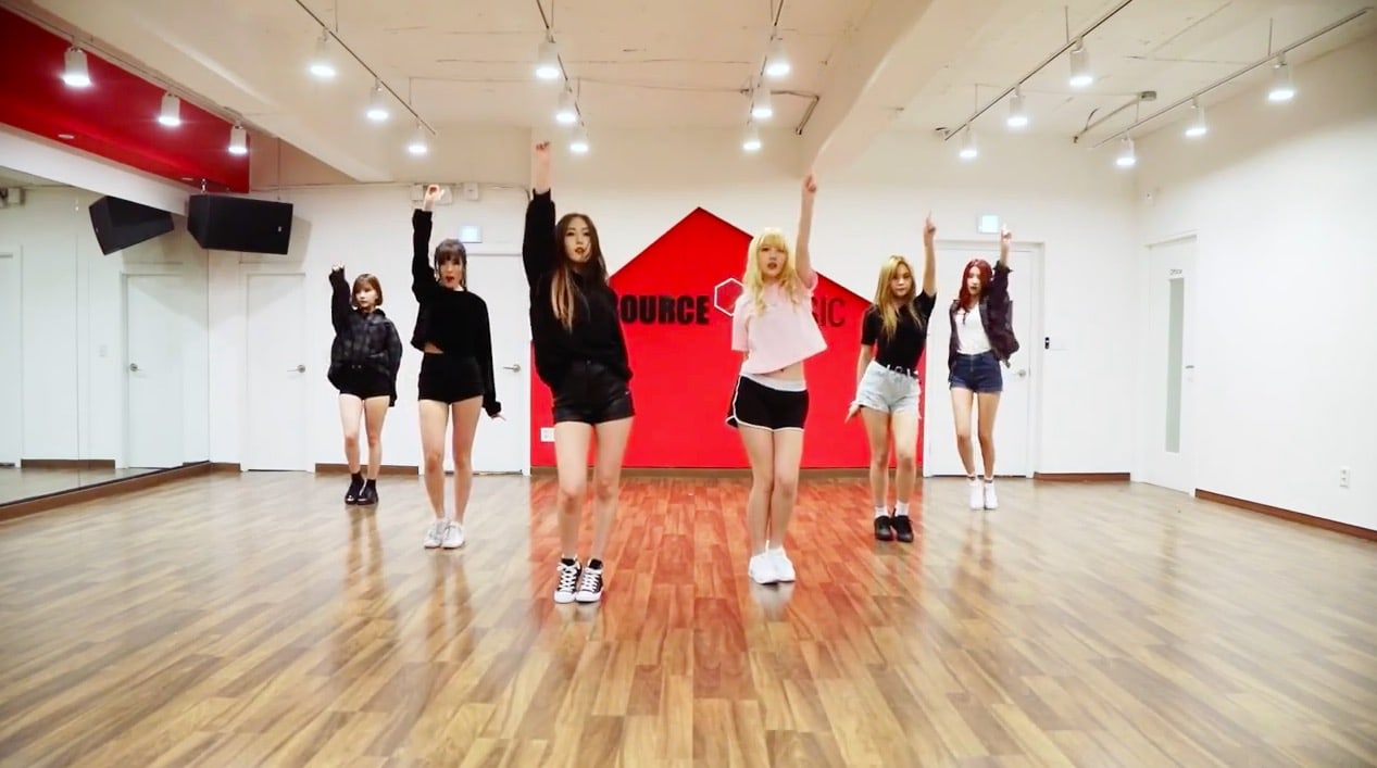 Watch: GFRIEND Shares Dance Practice Video For 'Fingertip'
