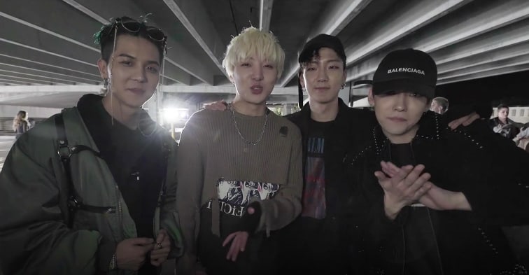 Watch: WINNER Members Show Their Dance Moves In MV Making Film For 'Really Really'