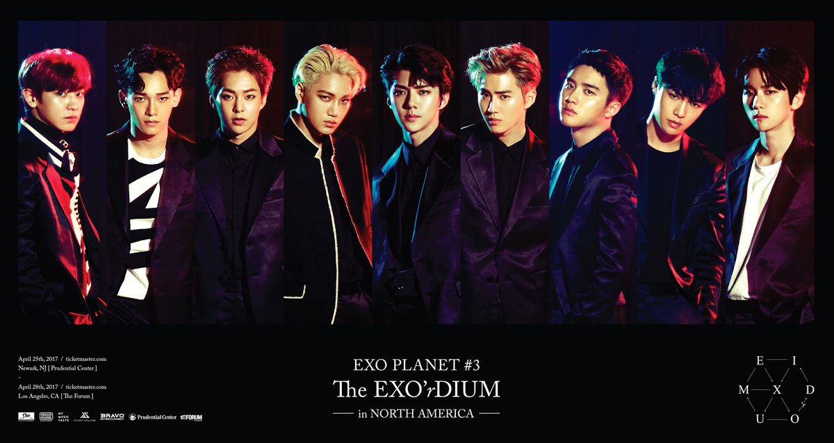 Giveaway Win Tickets To See Exo Planet 3 The Exo Rdium In North America Soompi