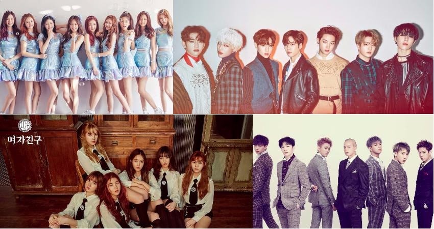 GOT7, GFRIEND, BTOB, And More Suggest Their Go-To Tracks To Listen To During Spring