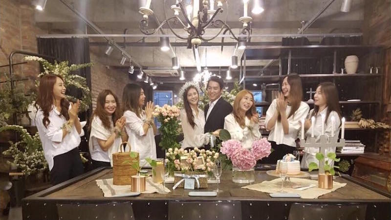 Cha Ye Ryun And Joo Sang Wook Look Blissfully In Love At Bridal Shower Party