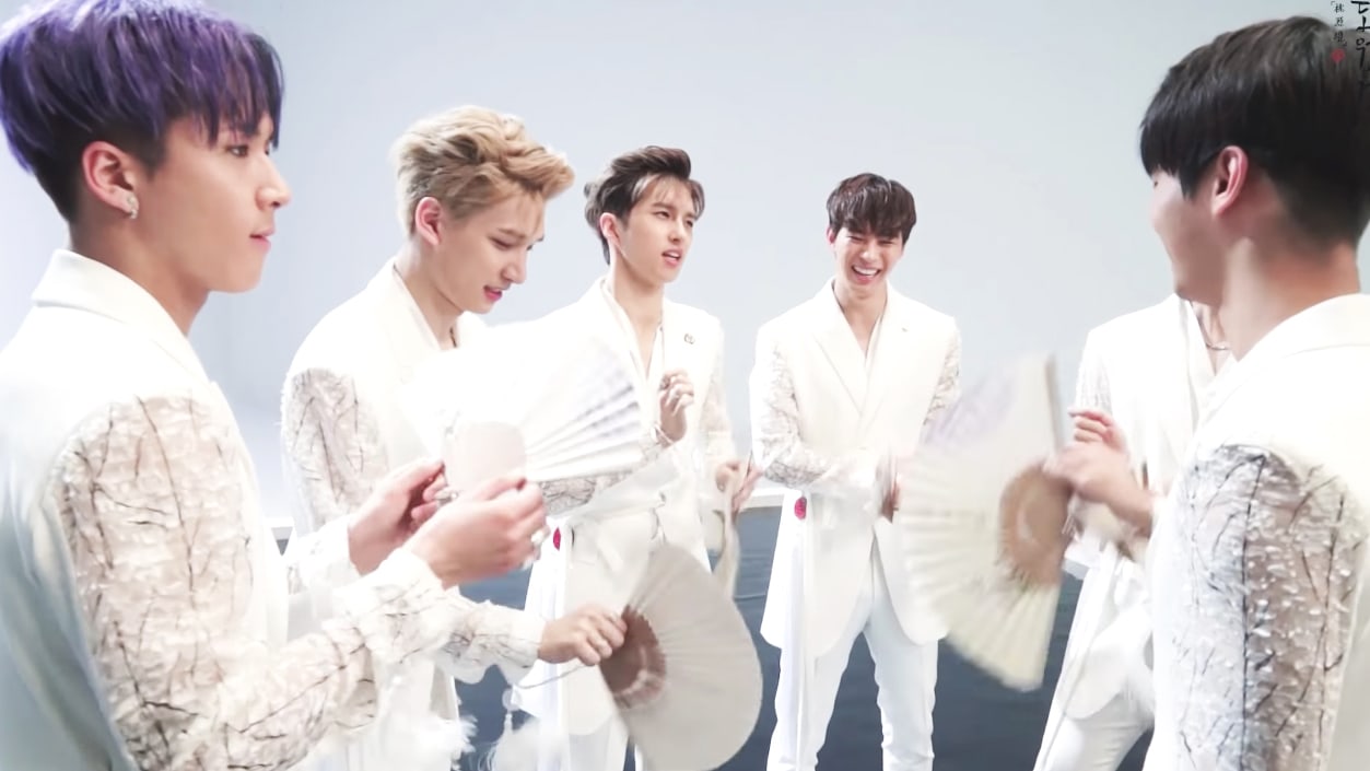 Watch: VIXX Shows The Cheerful Flip Side Of Dramatic 'Shangri-La' MV In New Behind-The-Scenes Video