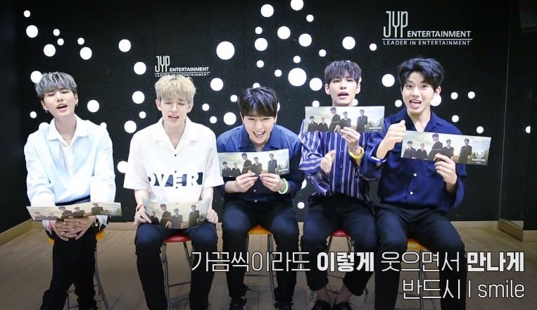 Watch: DAY6 Adorably Leads Fans Through Chants For 'I Smile' In New Instructional Video