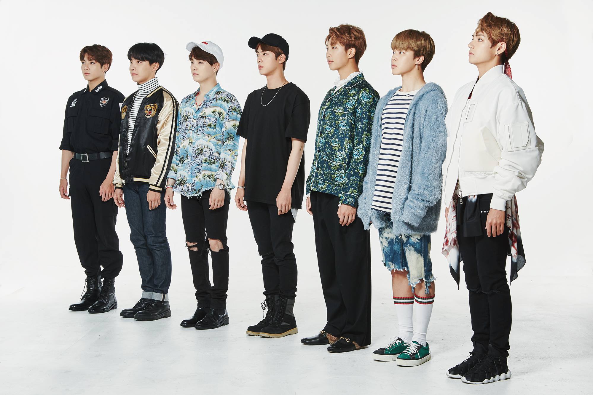 BTS Does A Fun Throwback With Old Stage Outfits In New Photos For '2017 BTS Festa'