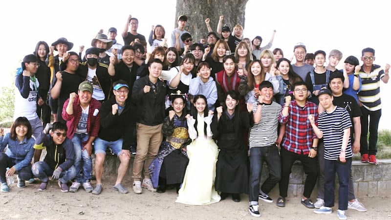 YoonA Shares Photo And Video With 'The King Loves' Cast And Crew To Celebrate Wrapping Up Filming