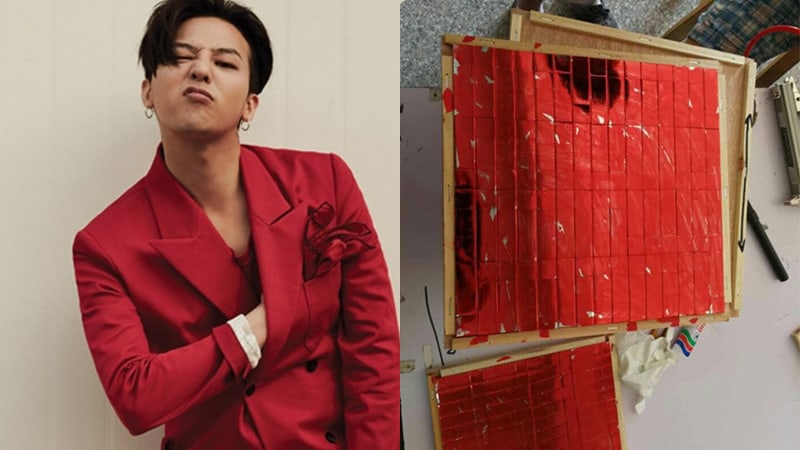 YG Explains That The Red Rubbing Off Of G-Dragon's 