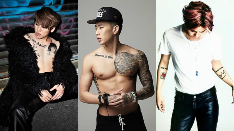 QUIZ: Can You Identify These K-Pop Idols Just By Looking At Their Tattoos? (Male Version)