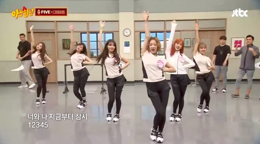 Watch: Apink Performs A Sneak Preview Of New Song 'Five' On 'Ask Us Anything'