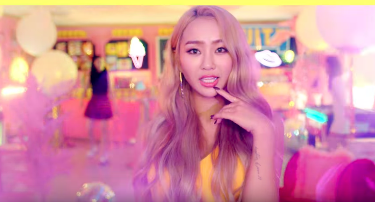 Watch: Hyorin Teams Up With Kisum To Release Playful MV For 'Fruity'