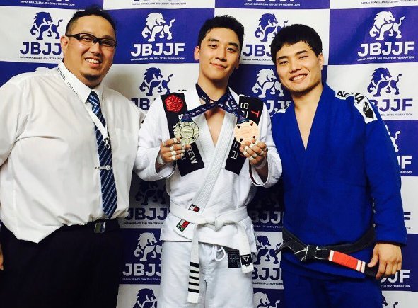 BIGBANG's Seungri Wins Medals At First Jiu-Jitsu Match