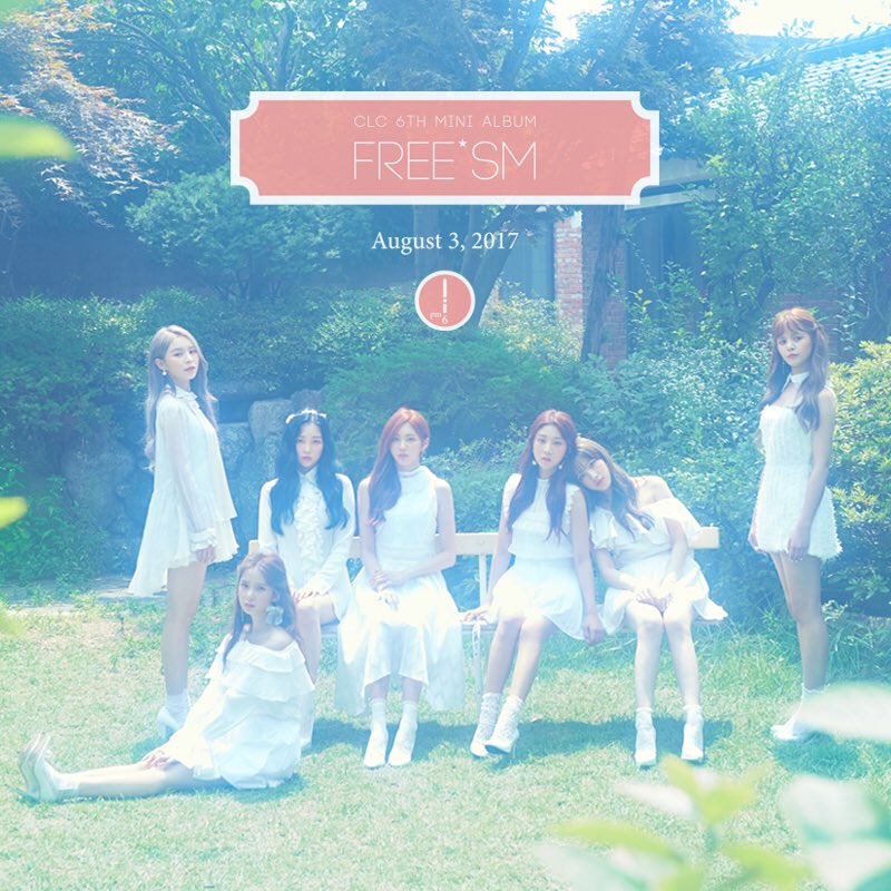 Update: CLC Members Look Like Angels In A Garden In New 'FREE'SM' Concept Photos