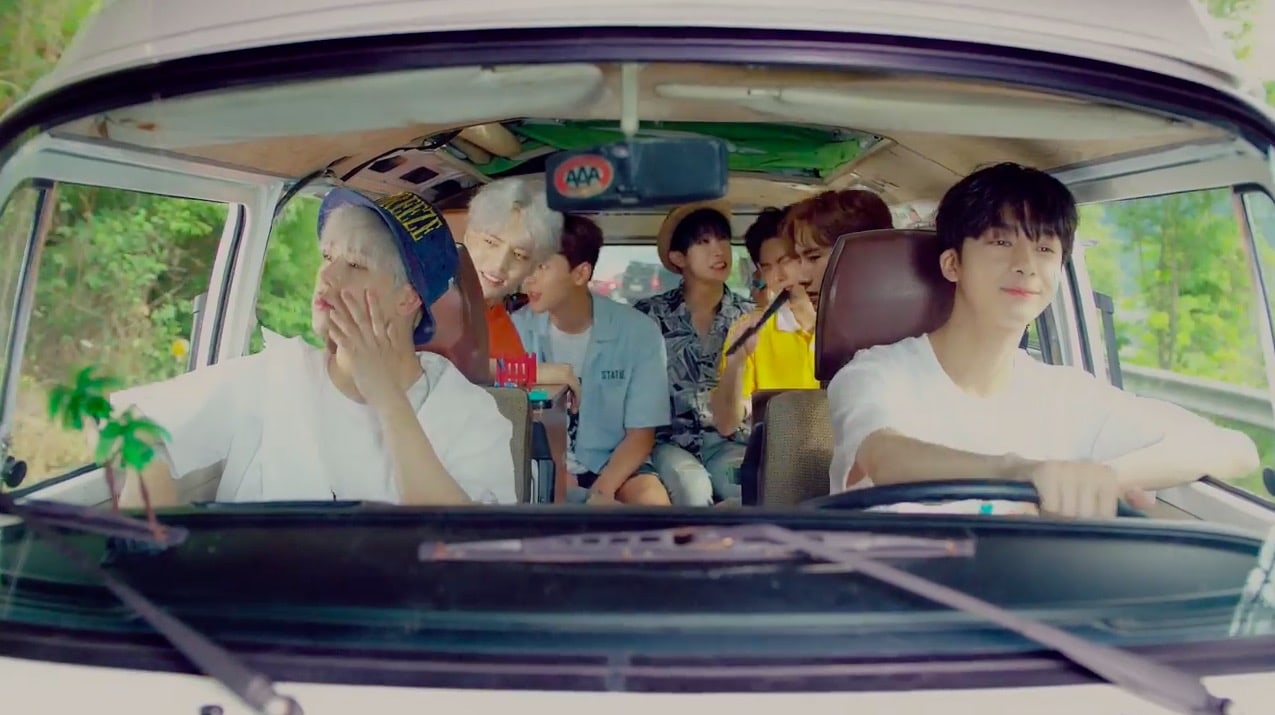Watch: MONSTA X Goes On Summer Adventures In 'Newton' MV Teaser