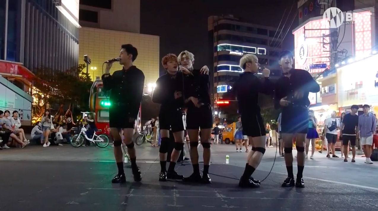 Update: A.C.E Performs BLACKPINK's 'Playing With Fire' At Special Busking Event