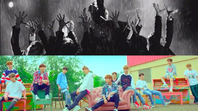 Watch: Wanna One Reveals Contrasting MV Teasers For Debut Mini Album