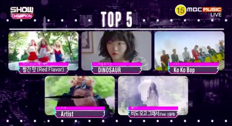 Watch: EXO Grabs 5th Win For 'Ko Ko Bop' On 'Show Champion,' Performances By GFRIEND, DreamCatcher, And More