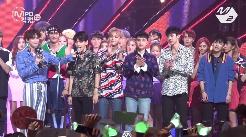 Watch: EXO Takes 6th Win For 