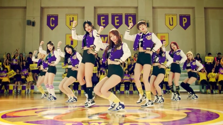 TWICE's 'Cheer Up' Becomes Their 2nd MV To Hit 200 Million Views