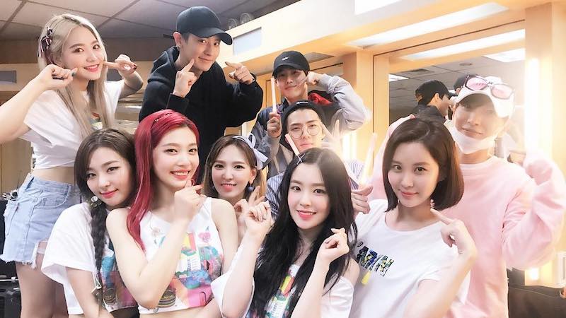 SM Artists Unite To Show Support At Red Velvet's Concert