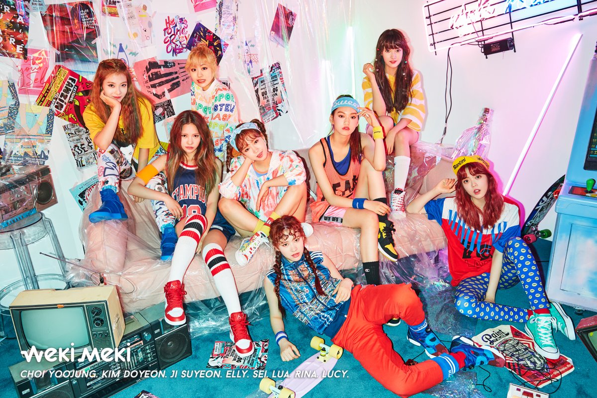 Weki Meki Records Highest Album Sales Among 2017 Rookie Girl Groups