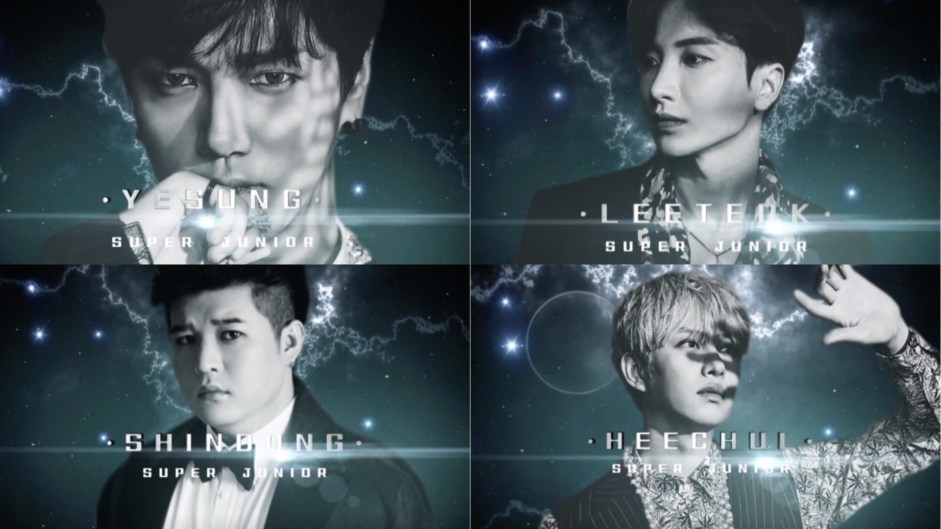 Watch: Super Junior Drops Teasers For Yesung, Leeteuk, Shindong, And Heechul In 