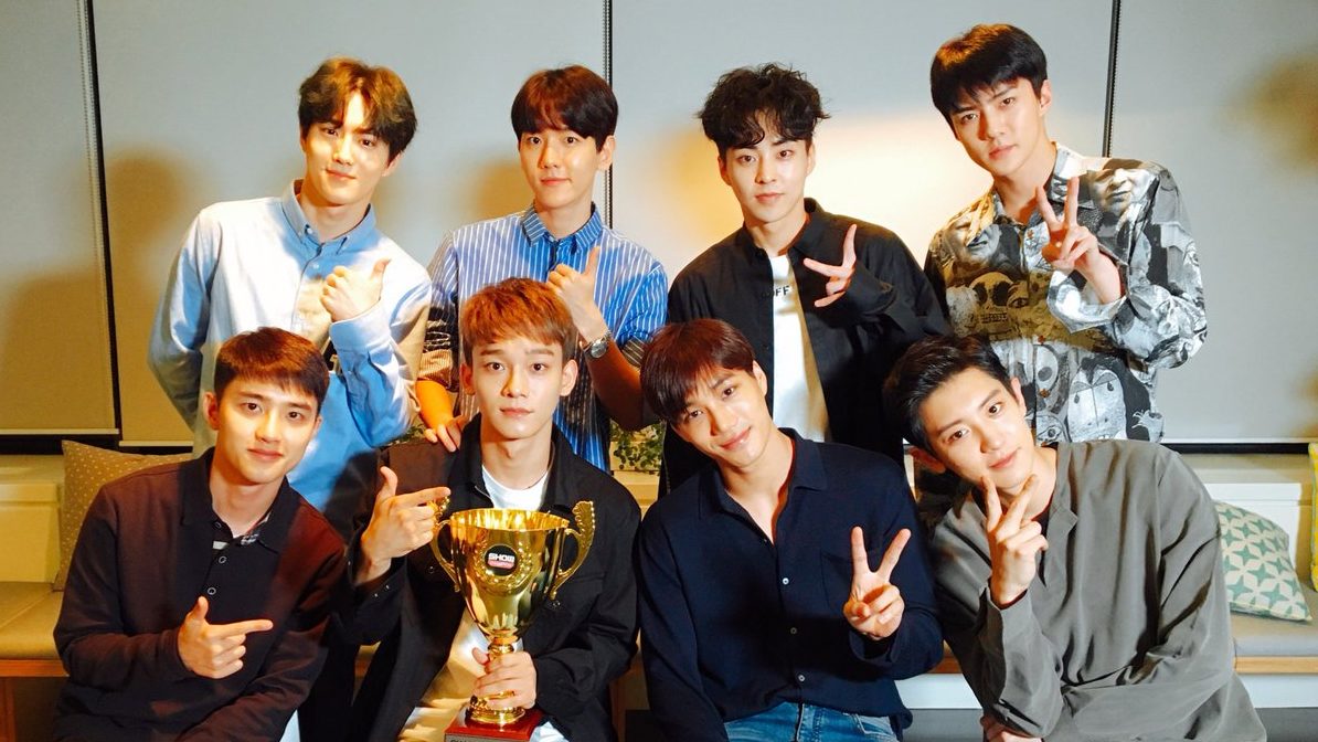 Watch: EXO Grabs 1st Win For 'Power' On 'Show Champion'