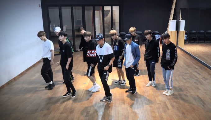 Watch: Wanna One Treats Fans To Dance Practice Videos For 'Energetic' And 'Burn It Up'