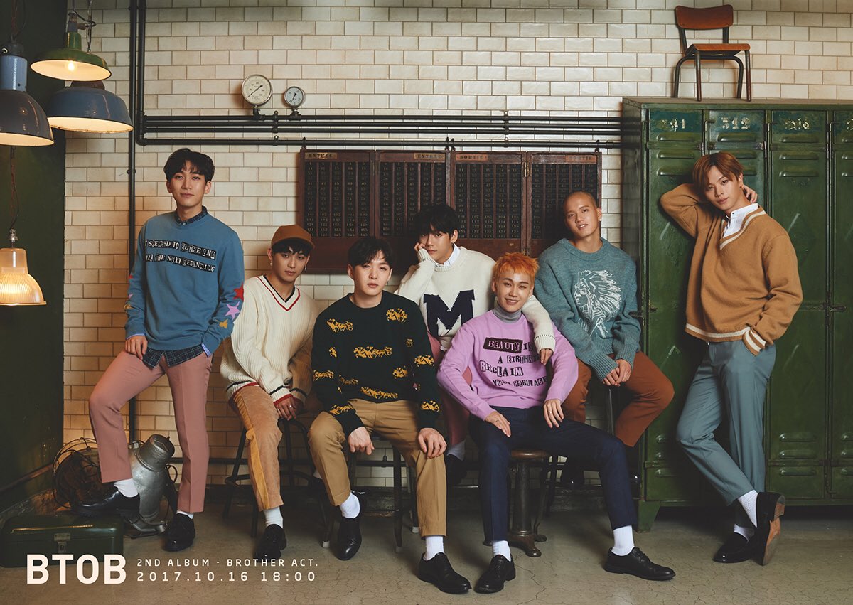 Update: BTOB Previews Songs Off 'Brother Act.' With Audio Snippet