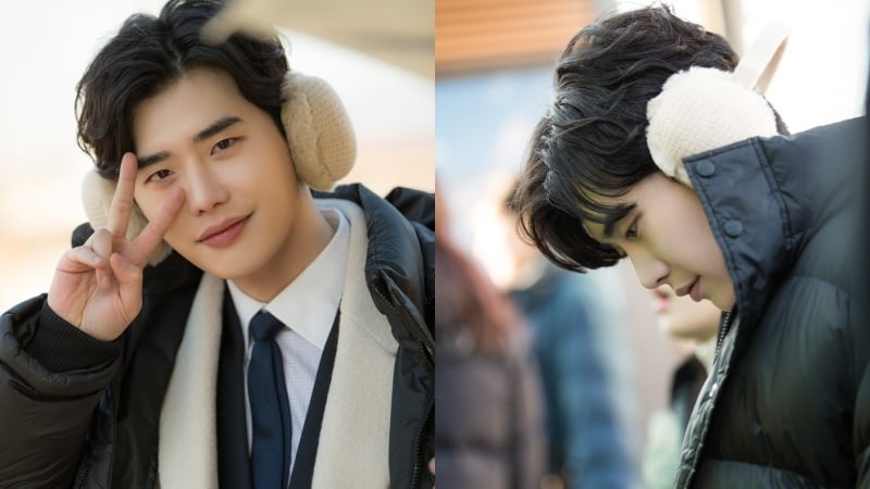 Lee Jong Suk Is A Total Pro In Behind-The-Scenes Stills Of 'While You Were Sleeping'
