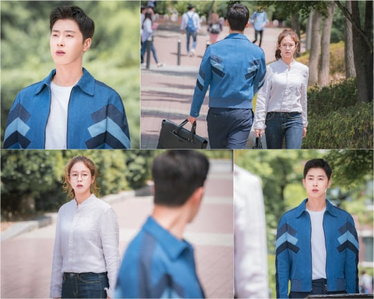 TVXQ's Yunho And Kyung Soo Jin Experience A Fateful Meeting In New Stills For 'Melo Holic'