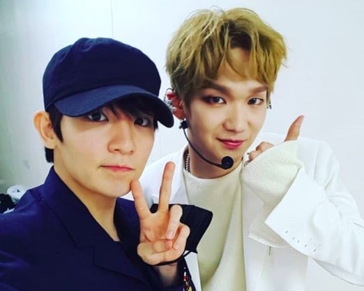 Teen Top’s Ricky Cheers On His Fanboy Kenta At JBJ’s Debut Showcase