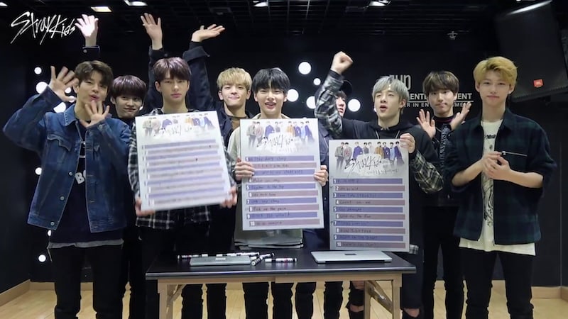 Watch: JYP's Stray Kids Opens Vote For Selection Of Group Greeting