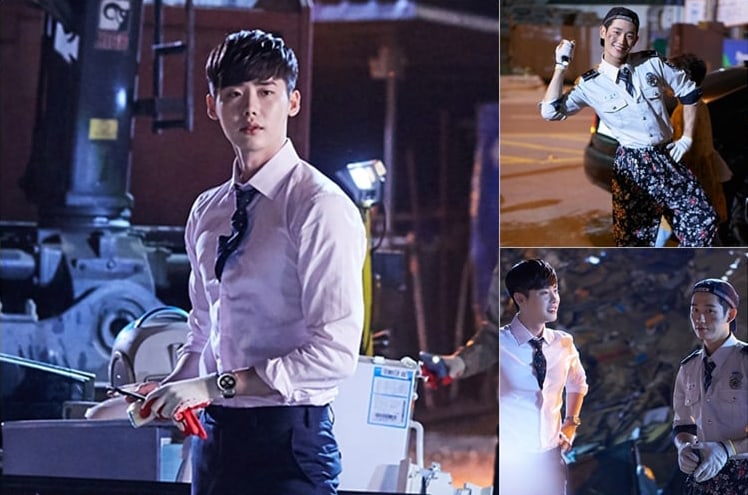 Lee Jong Suk, Suzy, And Jung Hae In Are Both Serious And Playful In Behind-The-Scenes Stills Of 'While You Were Sleeping'