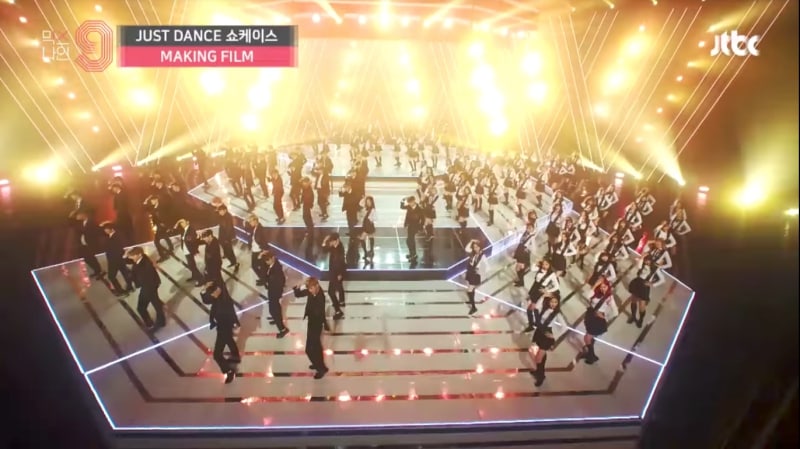 Watch: 'MIXNINE' Contestants Practice Their Hearts Out In Making Film Of 'Just Dance'