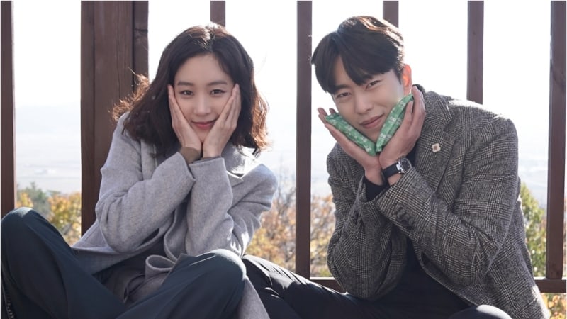 Jung Ryeo Won And Yoon Hyun Min Are Adorable Together Behind The Scenes Of 