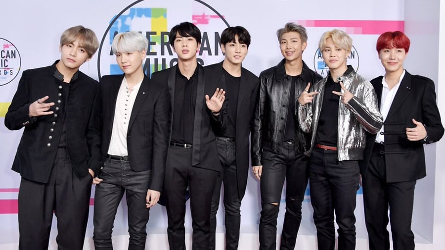 22 Spectacular Moments Of BTS At The 2017 American Music Awards