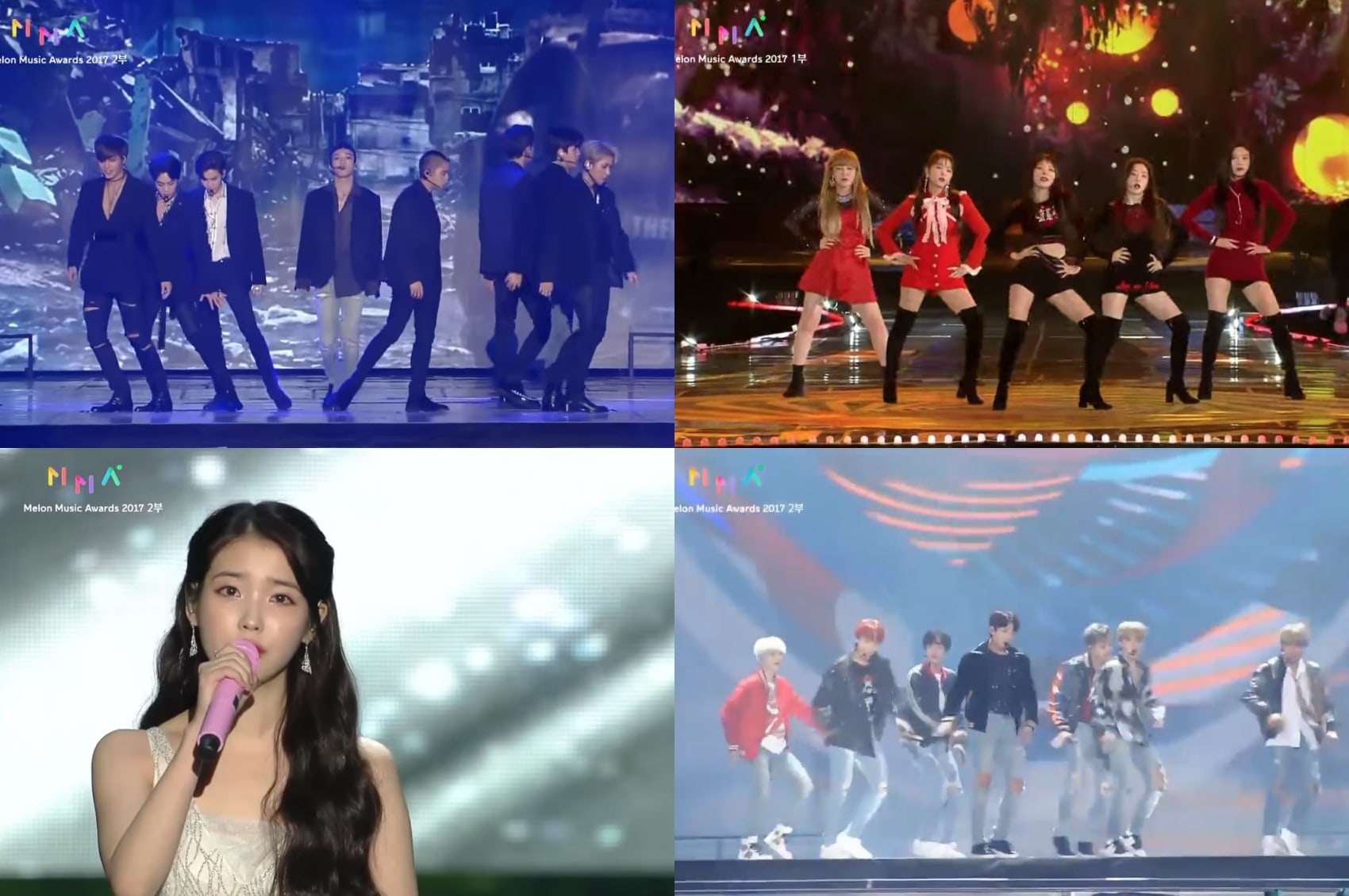 Performances From 2017 Melon Music Awards