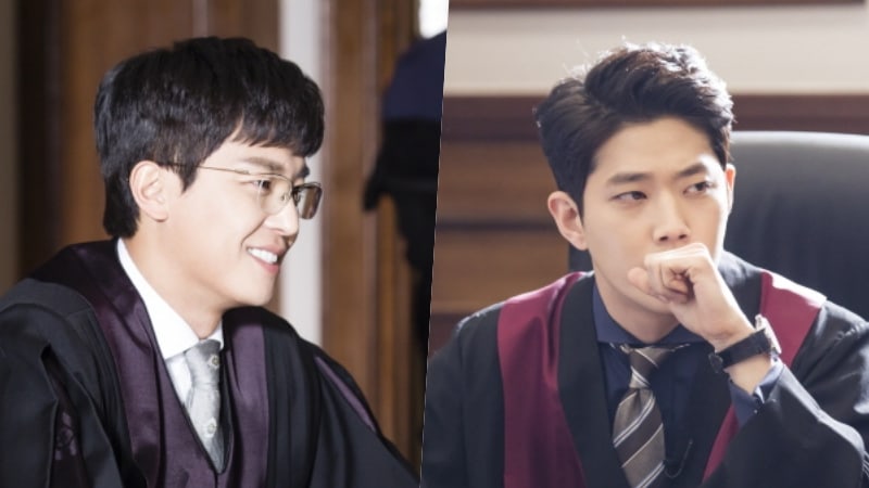 Yeon Woo Jin And Dong Ha Get Into Character Behind The Scenes Of 'Judge Vs. Judge'